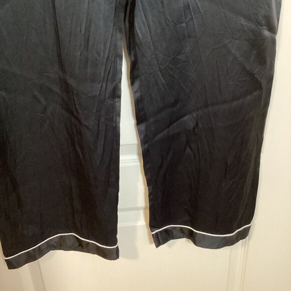 THXSILK Women's Mulberry Silk PJ Set Long Sleeve Sleepwear Nightwear Pajamas - Picture 8 of 11